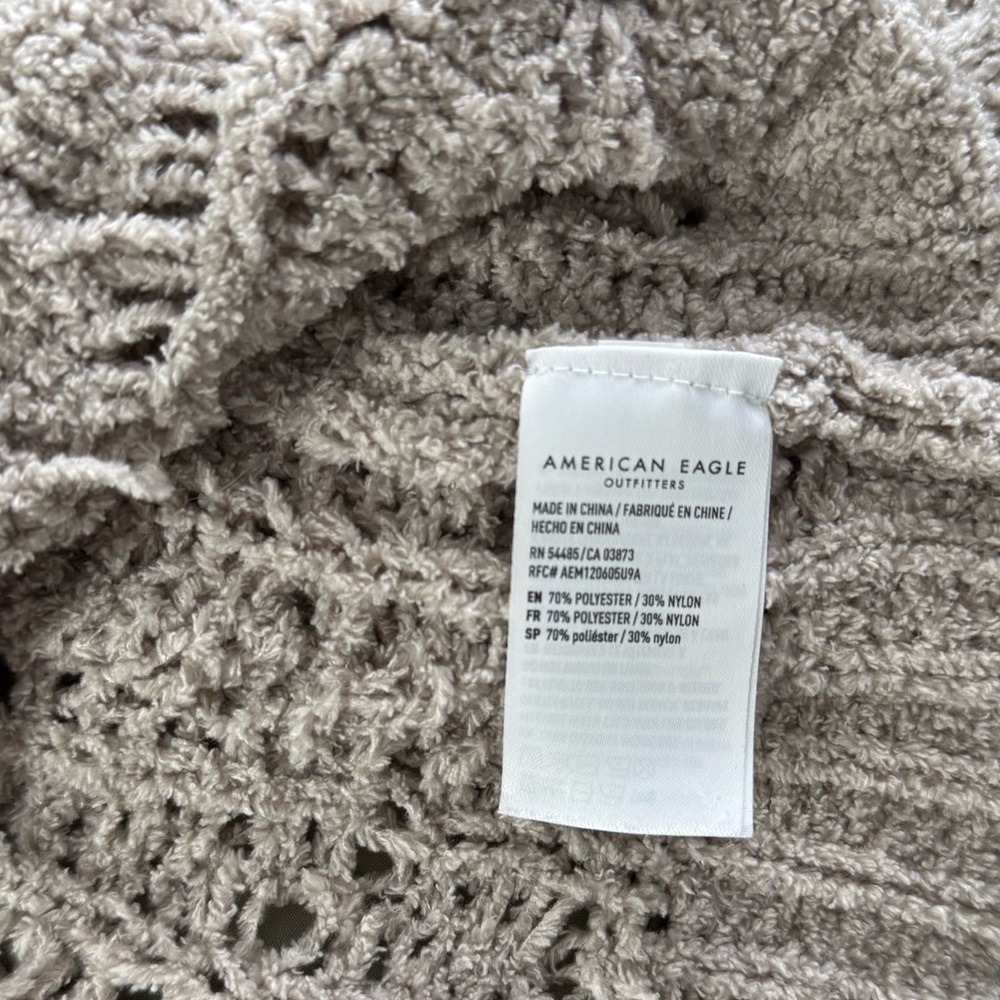 American Eagle Chunky Cable Knit Sweater, S - Picture 5 of 5